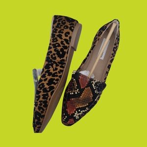 STEVE MADDEN l Gemmy-L Multi Animal Print Flat I NIB